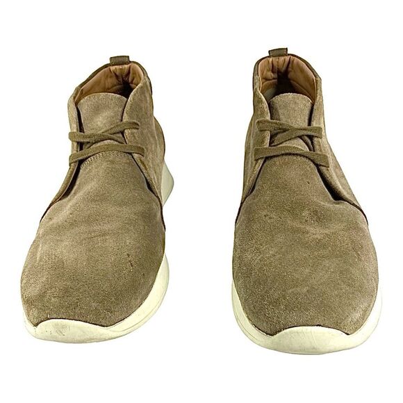 Vince Chuckka Boots Marcus Tan Suede Mens Size 11 Medium Pre-Owned - Picture 3 of 10